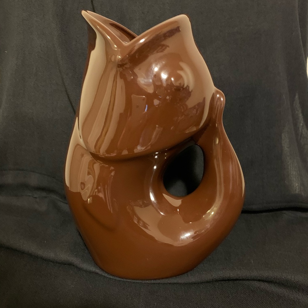 Gurgle Pot Fish Pitcher